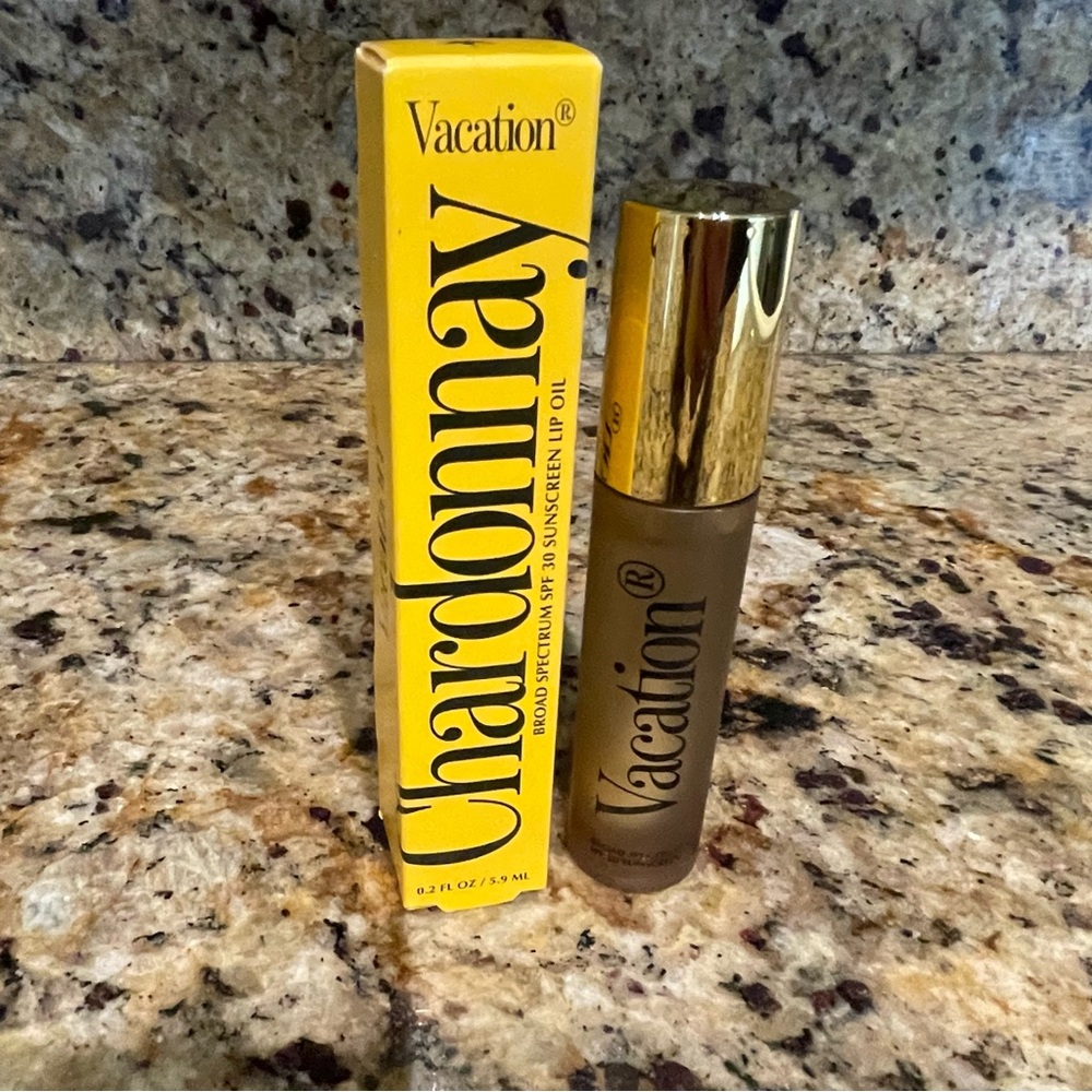Vacation Chardonnay lip oil